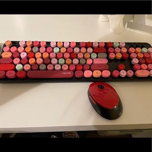 Colorful soft mechanical keyboard